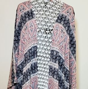 Boho Floral Kimono